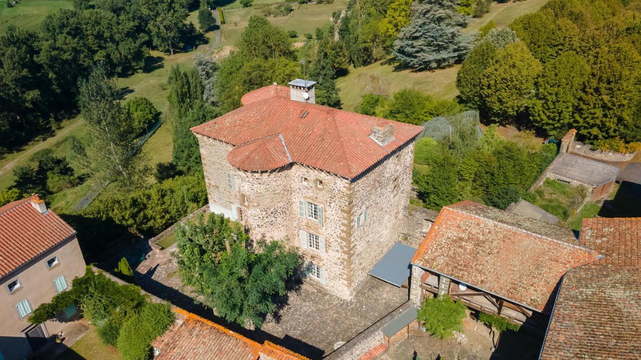 Chateau Du Chambon Cerzat Bagian luar foto